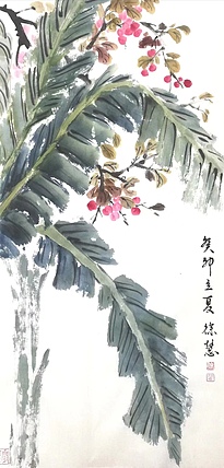 当代花鸟画家 徐慧 精品国画花鸟