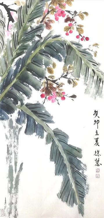 当代花鸟画家 徐慧 精品国画花鸟