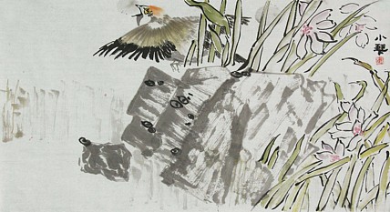 青年潜力 美女艺术家 卢小琴