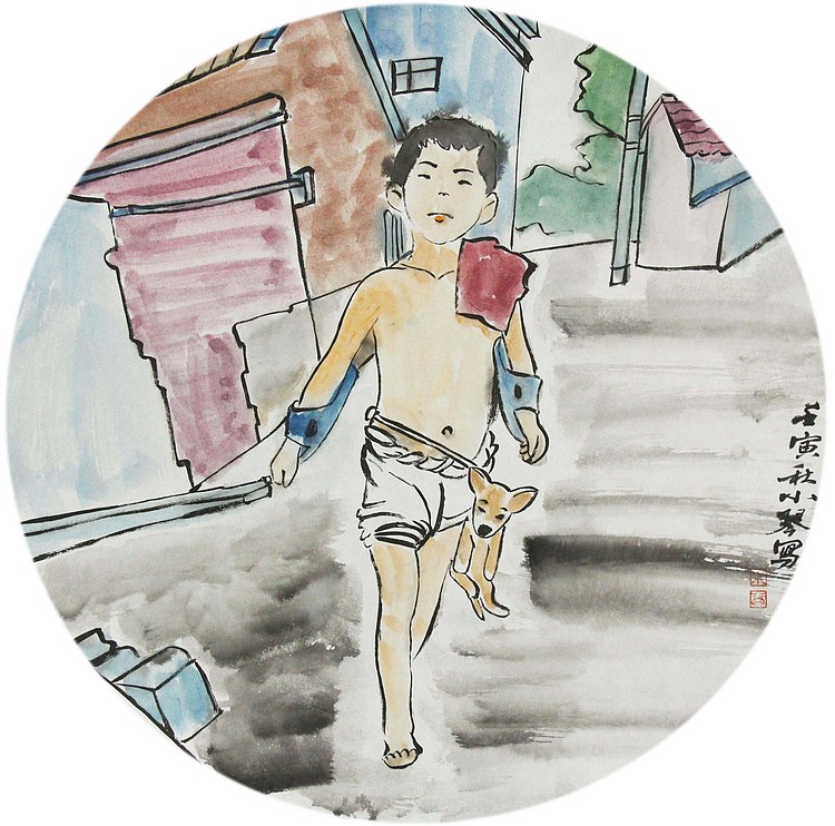 青年潜力 美女艺术家 卢小琴