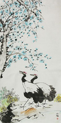 青年潜力 美女艺术家 卢小琴