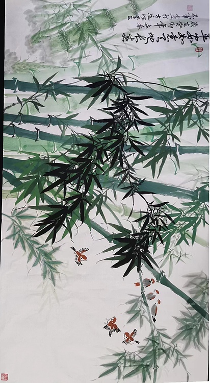 五谷丰登 锦上添花富贵吉祥