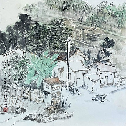 李娟  西安美院硕士，陕西省美协会员。写生作品