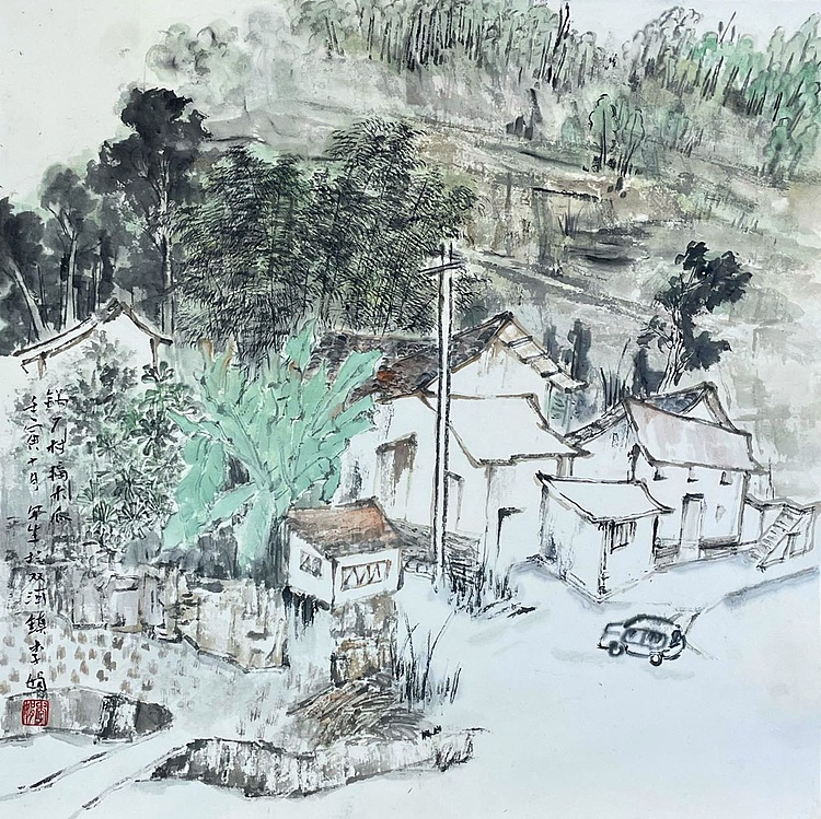 李娟  西安美院硕士，陕西省美协会员。写生作品