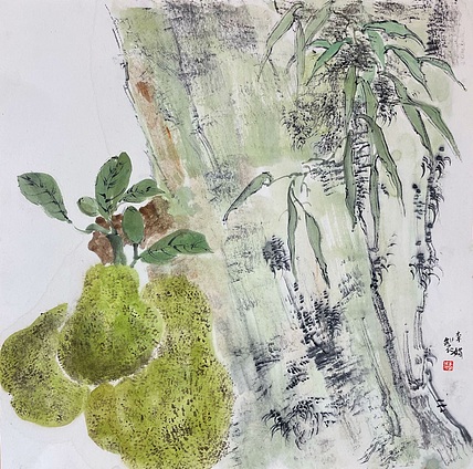 李娟  西安美院硕士，陕西省美协会员。写生作品