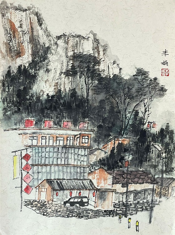 李娟  西安美院硕士，陕西省美协会员。