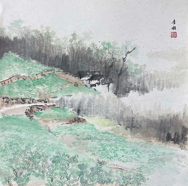 李娟  西安美院硕士，陕西省美协会员。