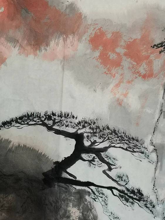秦广宁 黄山晴云