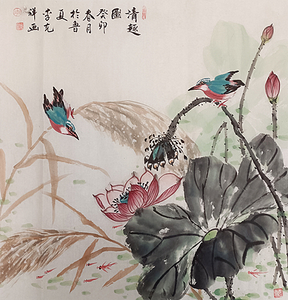 中国美术家协会会员 （清趣图）李克祥
