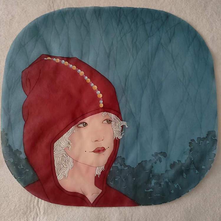 永遇乐 绢 工笔 人物