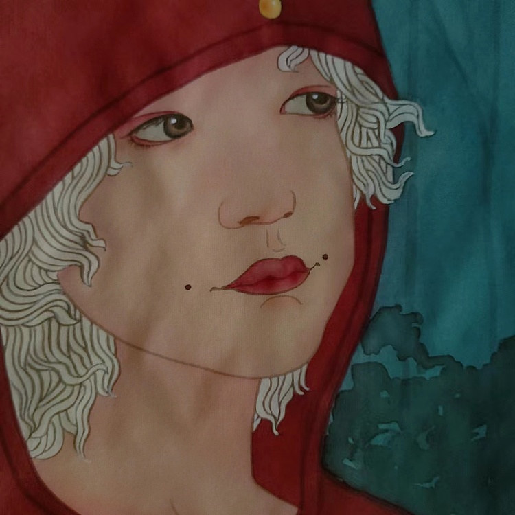 永遇乐 绢 工笔 人物