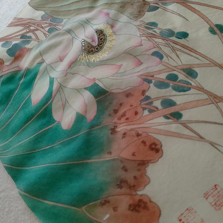 永遇乐 绢 工笔 花鸟