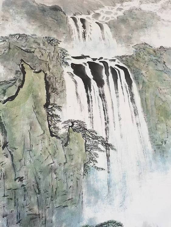 秦广宁 疑是银河落九天