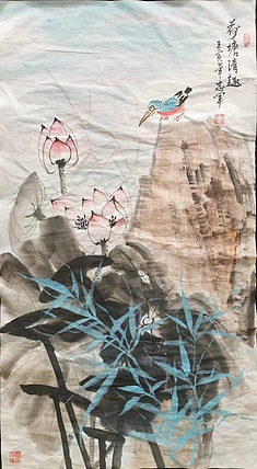 五谷丰登 荷塘清趣