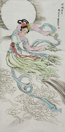 艺术家 艺行 嫦娥奔月