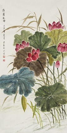 当代艺术家 许荣勤 国画作品