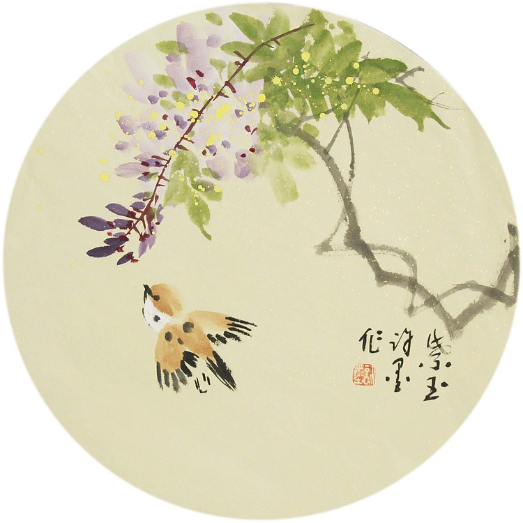 河南省美术家协会会员 许墨 国画