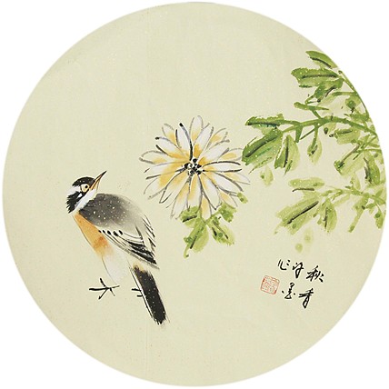 河南省美术家协会会员 许墨 国画