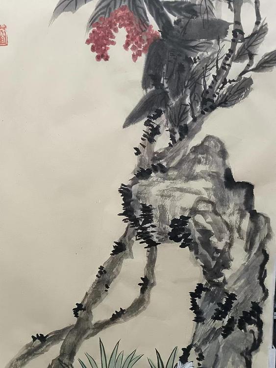 文化老兵 寒香图