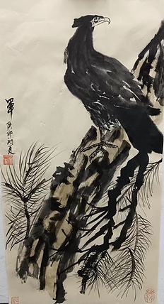 文化老兵 松鹰图