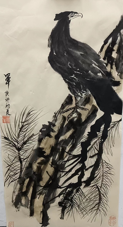 文化老兵 松鹰图