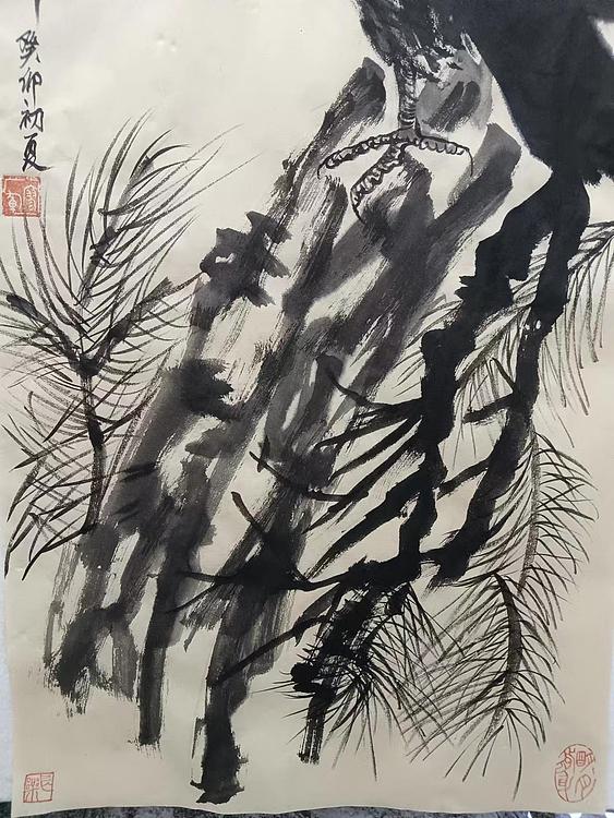 文化老兵 松鹰图