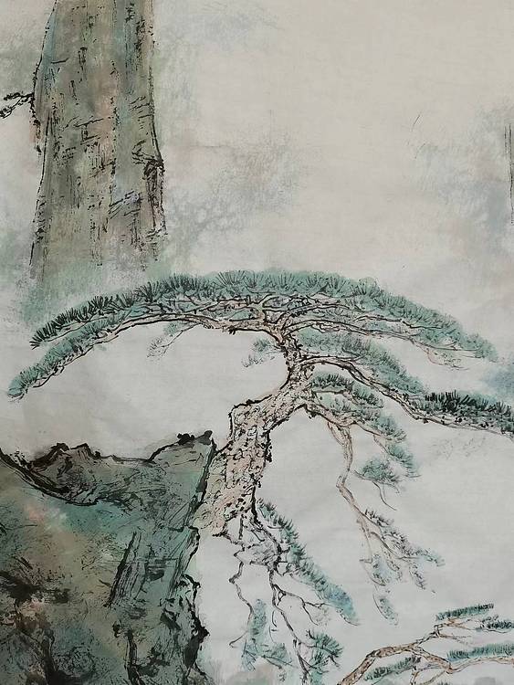 秦广宁 万壑松云