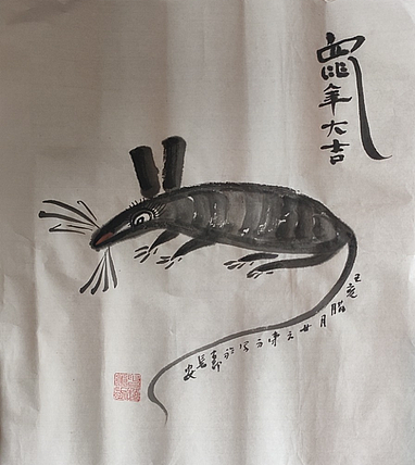 赵东方 鼠年大吉