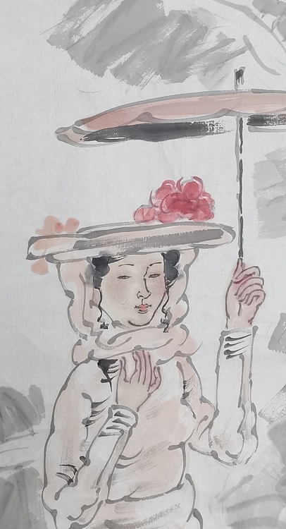 樊萍 《疏疏密密花开时》