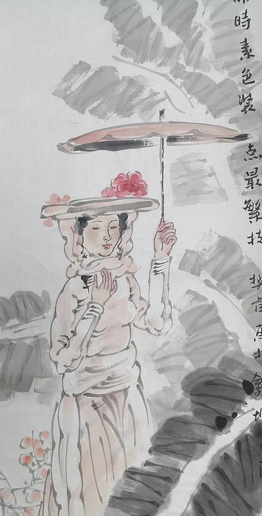 樊萍 《疏疏密密花开时》