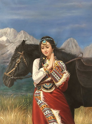 陈一茗 与马为伴