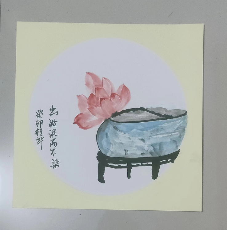 青年书画家 泰然自若 飒爽英姿