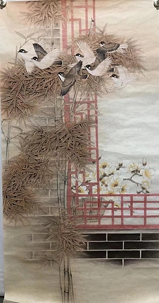 著名工笔画家 王振兴 精品国画