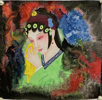 著名工笔画家 王振兴 精品国画