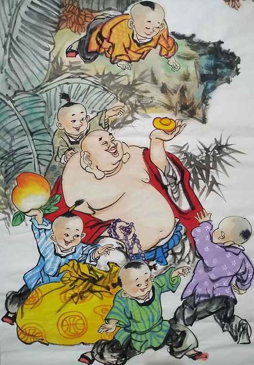 高兴 福寿图