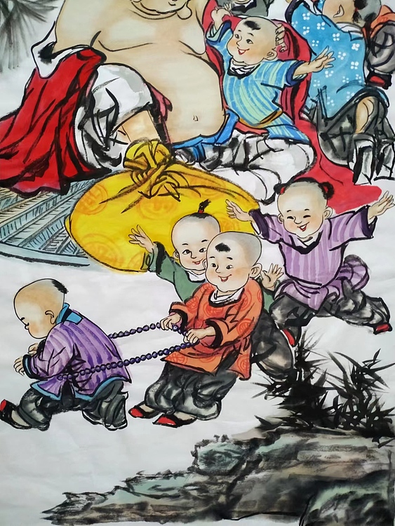 高兴 福寿图