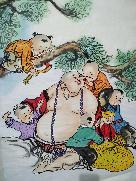 高兴 福寿图