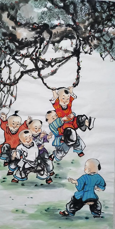 高兴 童趣