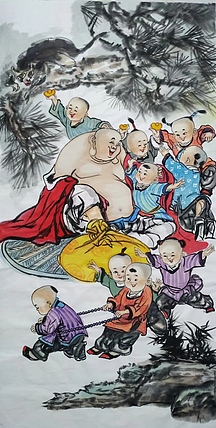 高兴 福寿图