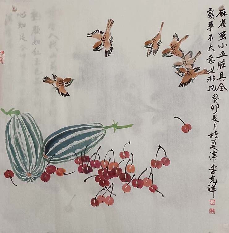翱翔 麻雀