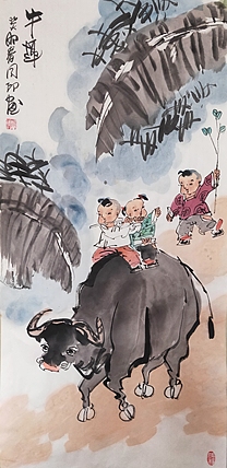河北省美术家协会会员 侯同印 人物国画作品