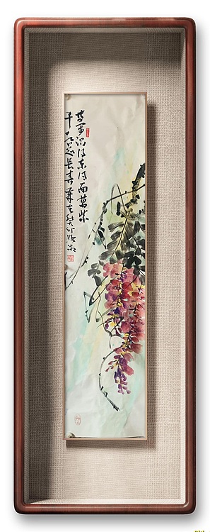 董姬湘 春夏秋冬四条屏