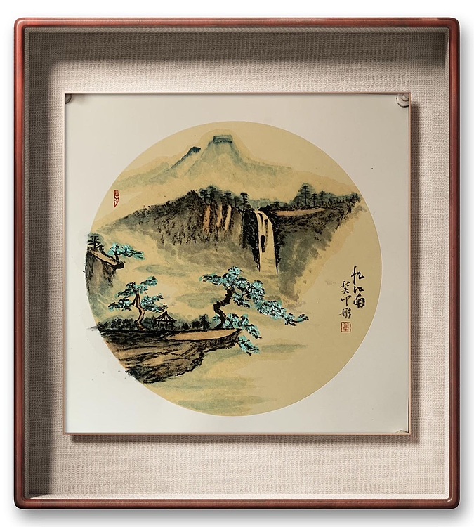 董姬湘 山水画