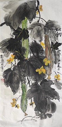国家一级美术师 郭照明 《秋韵》