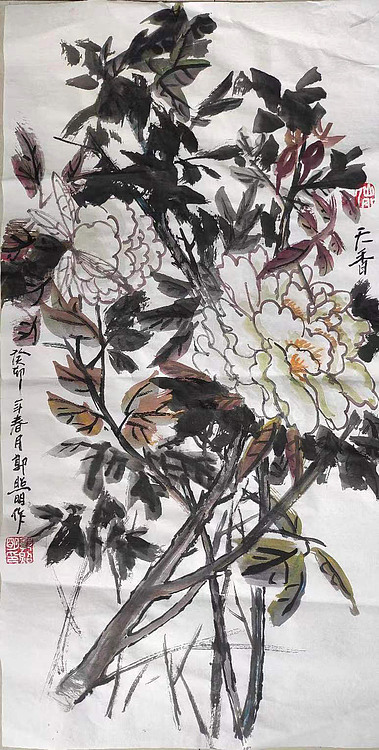 国家一级美术师 郭照明 《天香》