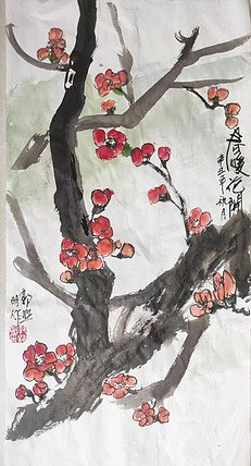 国家一级美术师 郭照明 《春暖花开》