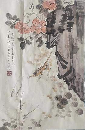 西北民族大学硕士 甘肃美协会员 李钊