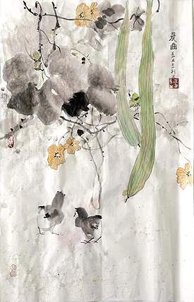 西北民族大学硕士 甘肃美协会员 李钊