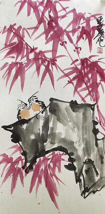 中国美术家协会会员 吴东魁 国画