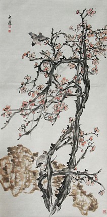 中国美术家协会会员 段东莲 国画 花鸟